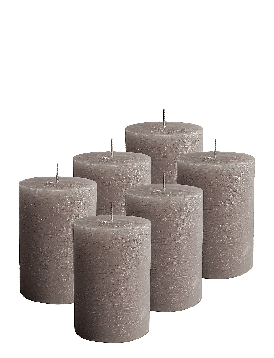Kunstindustrien - Rustic Pillar Candles - vahast küünlad - grey - 1