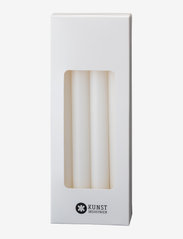 White Taper Candles, 20 cm, 8 pack - WHITE