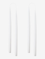 Hand Dipped Candles, 4 pack - WHITE