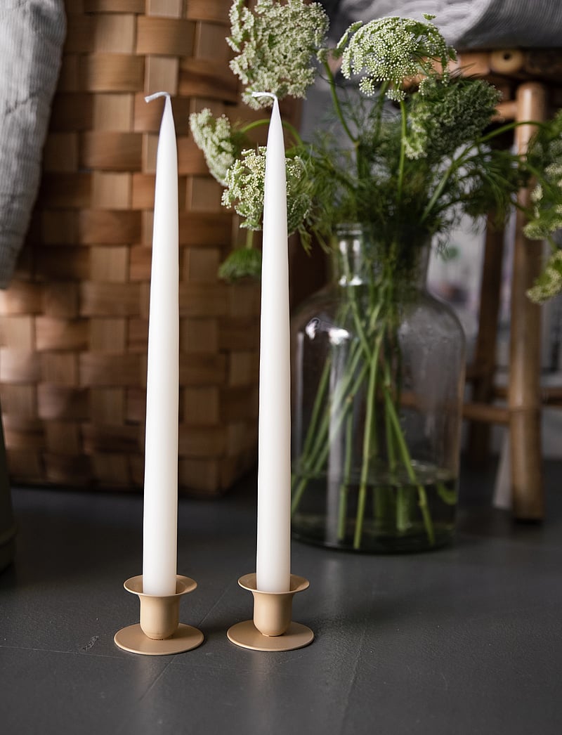 Kunstindustrien - Hand Dipped Candles, 4 pack - kupuj według ceny - offwhite - 5