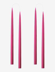 Hand Dipped Candles, 4 pack - CERISE
