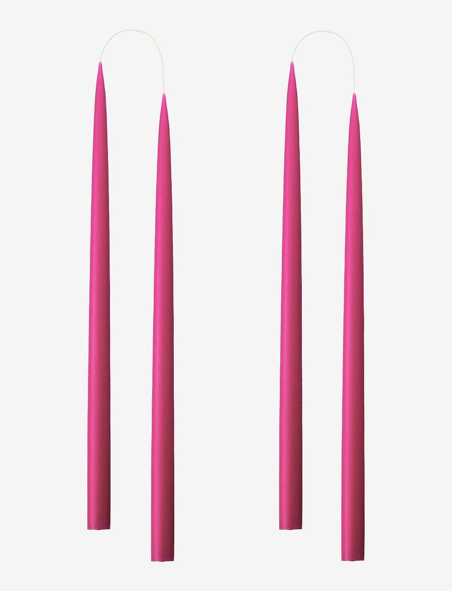 Kunstindustrien - Hand Dipped Candles, 4 pack - madalaimad hinnad - cerise - 0