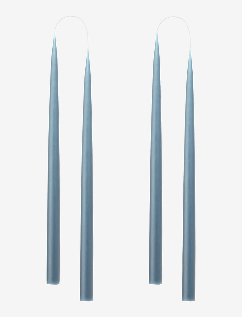 Kunstindustrien - Hand Dipped Candles, 4 pack - madalaimad hinnad - bluegrey - 0