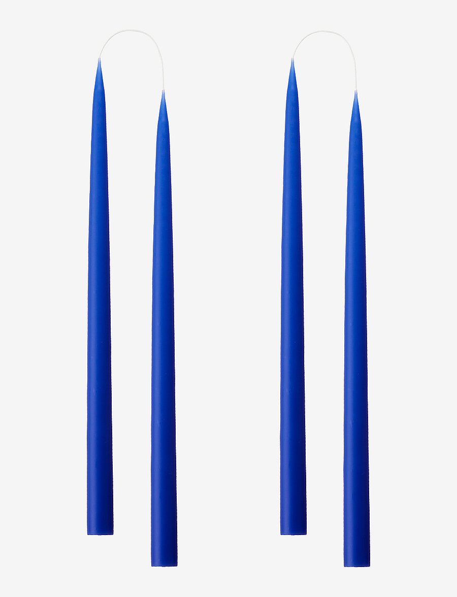 Kunstindustrien - Hand Dipped Candles, 4 pack - madalaimad hinnad - cobult blue - 0
