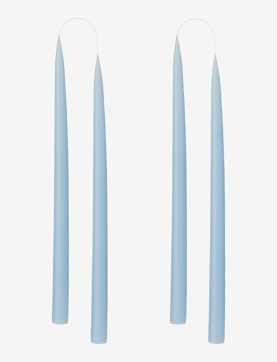 Kunstindustrien - Hand Dipped Candles, 4 pack - madalaimad hinnad - pastel blue - 0
