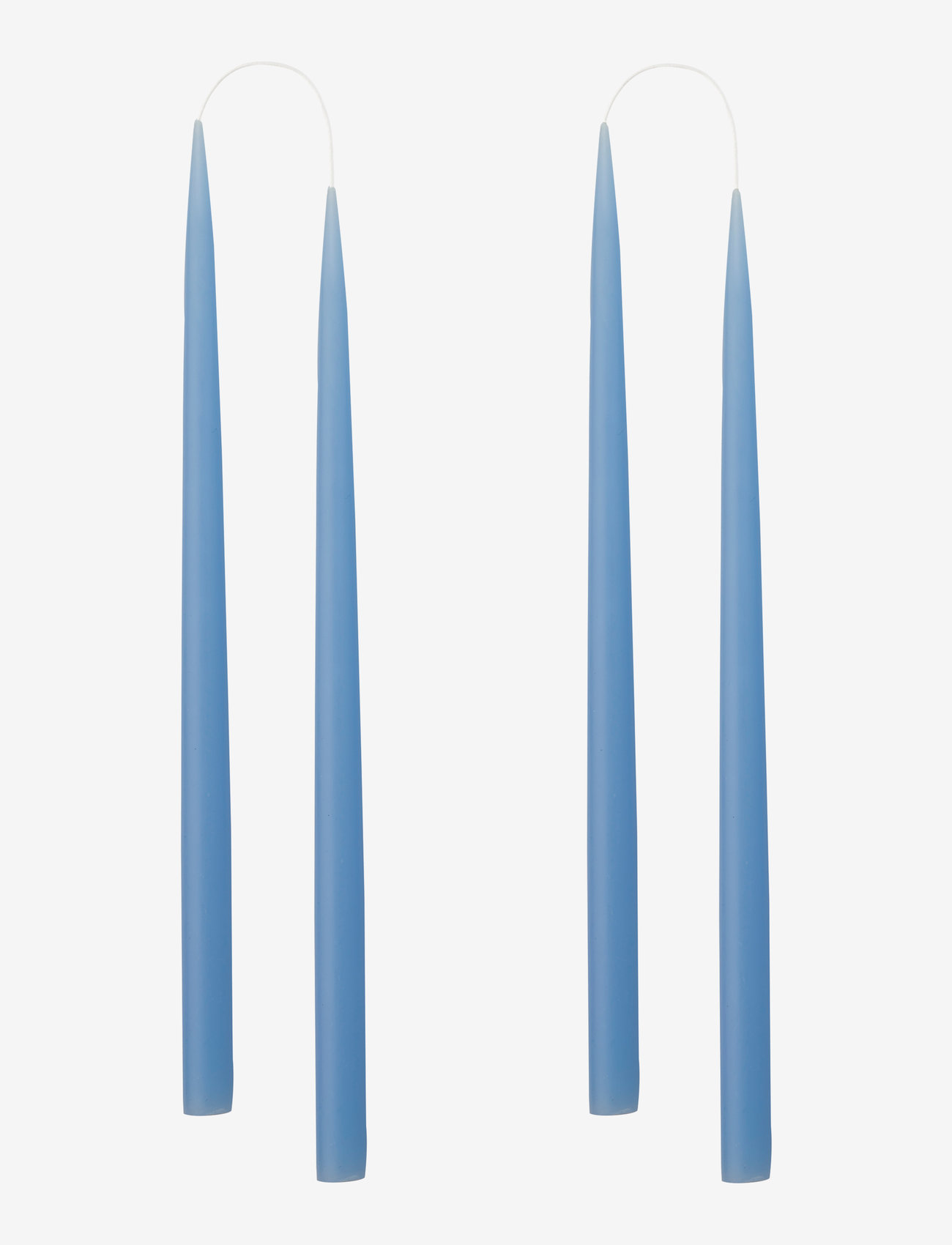 Kunstindustrien - Hand Dipped Candles, 4 pack - tischkerzen - lavendar - 1