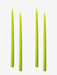 Hand Dipped Candles, 4 pack - LIME