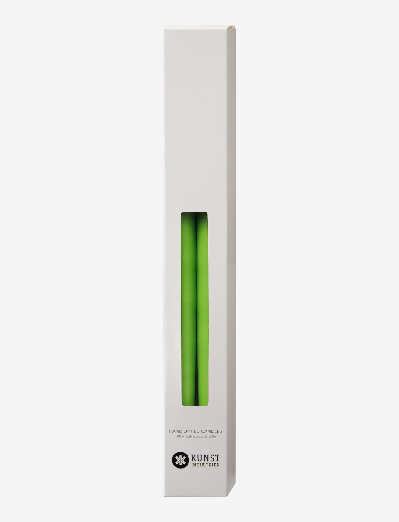 Kunstindustrien - Hand Dipped Candles, 4 pack - laveste priser - light green - 1