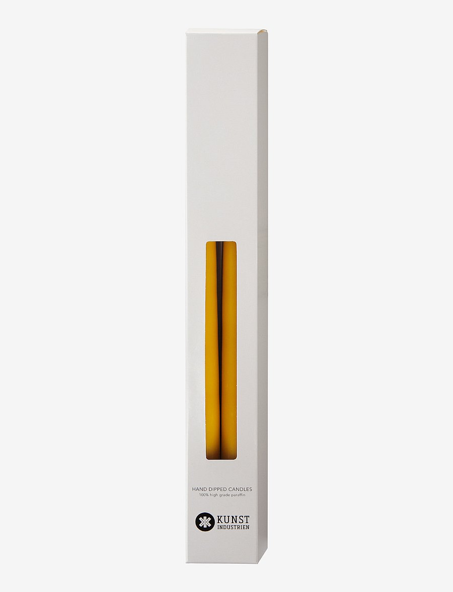 Kunstindustrien - Hand Dipped Candles, 4 pack - madalaimad hinnad - honey - 1