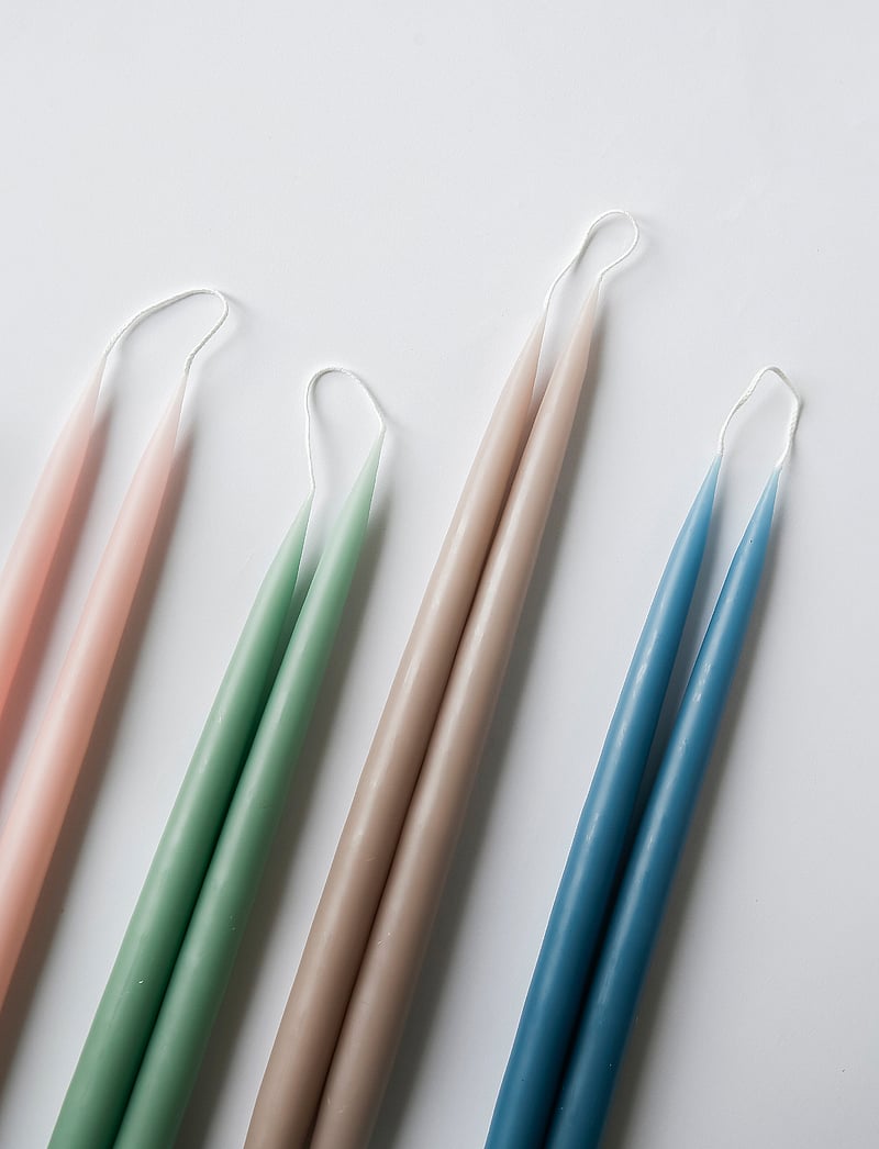 Kunstindustrien - Hand Dipped Candles, 4 pack - madalaimad hinnad - light heather - 3