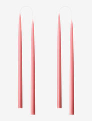 Kunstindustrien - Hand Dipped Candles, 4 pack - lowest prices - dark old rose - 0