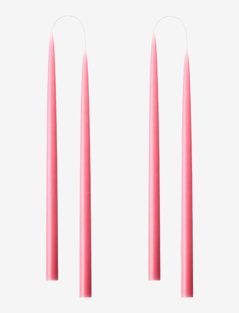 Kunstindustrien - Hand Dipped Candles, 4 pack - die niedrigsten preise - pastel rose - 0
