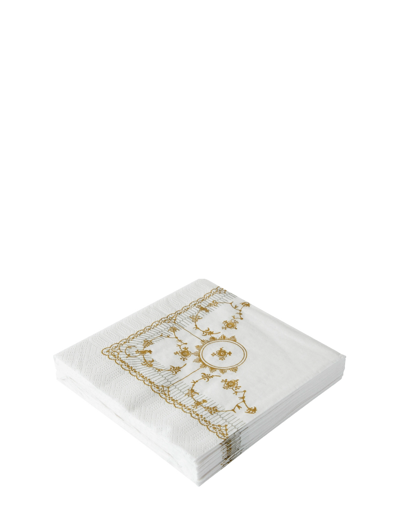 KUNSTINDUSTRIEN Klassisch Napkins,20 Pcs Weiß - 24X 24CM - Unisex