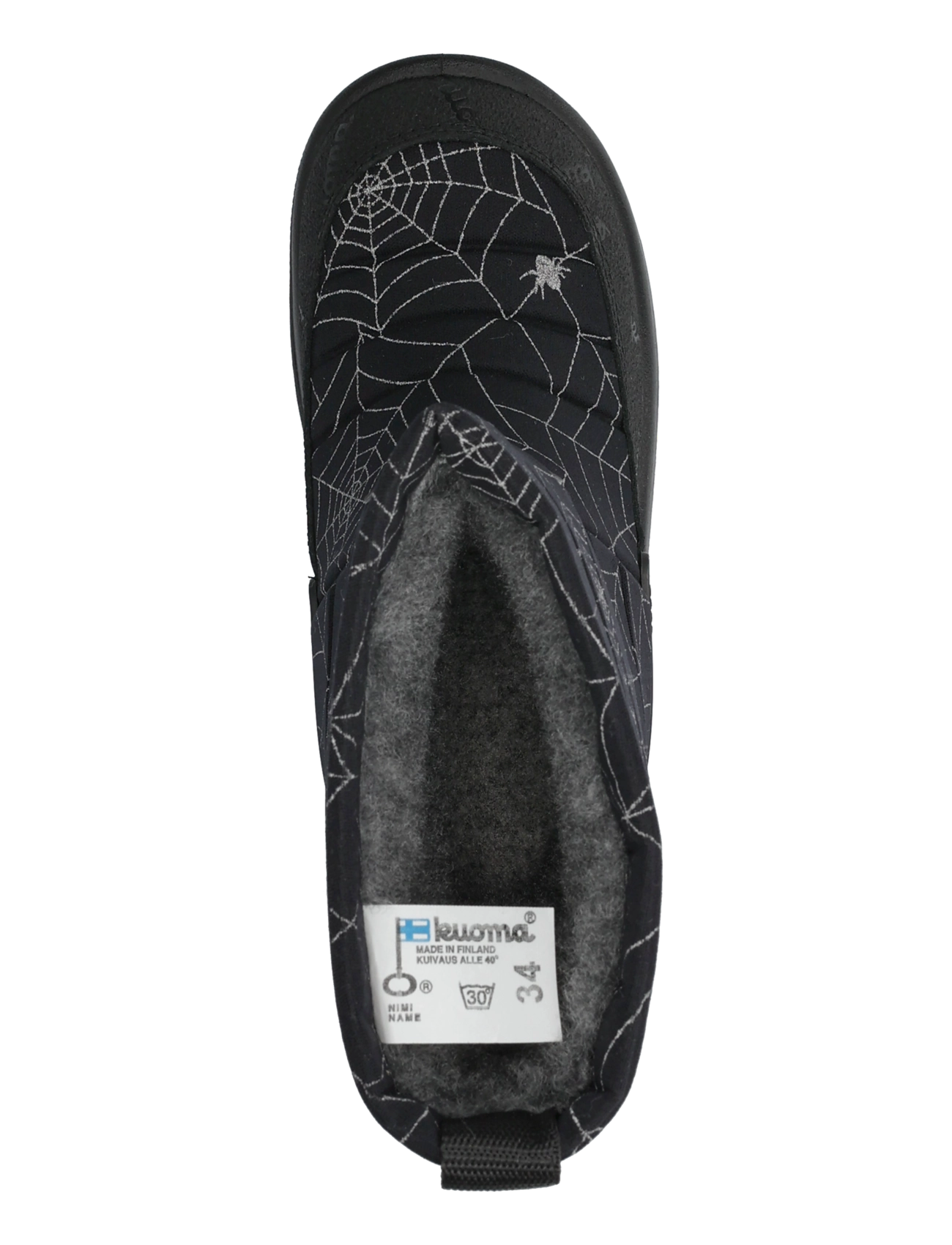 Kuoma - Putkivarsi - winter boots - black spider reflective - 3