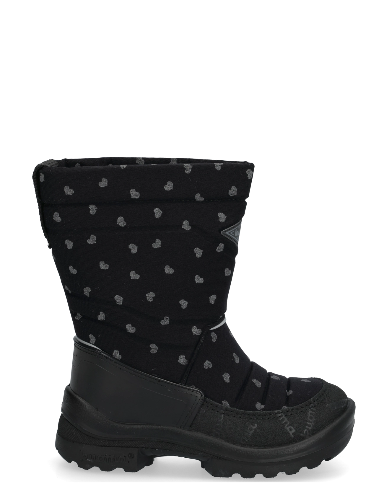 Kuoma - Putkivarsi - winter boots - black cute reflective - 2
