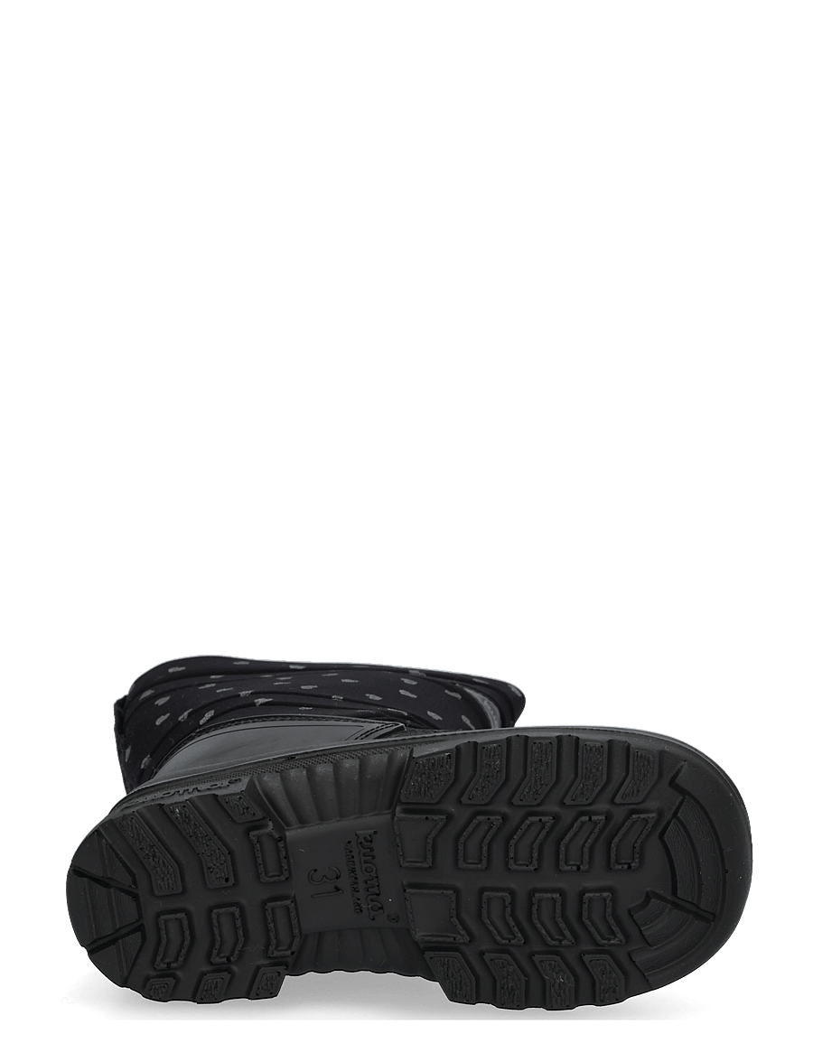 Kuoma - Putkivarsi - winter boots - black cute reflective - 4