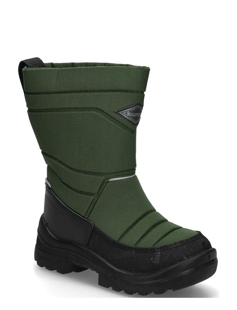 Kuoma - Putkivarsi - winter boots - forest green - 0