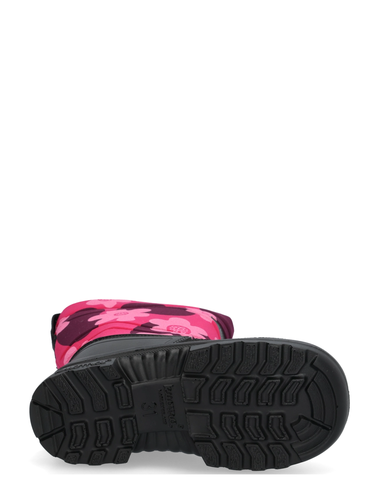 Kuoma - Putkivarsi - winter boots - pink flower - 4