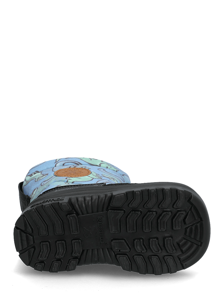 Kuoma - Hanki - winterstiefel - harbour blue dinosaur - 4