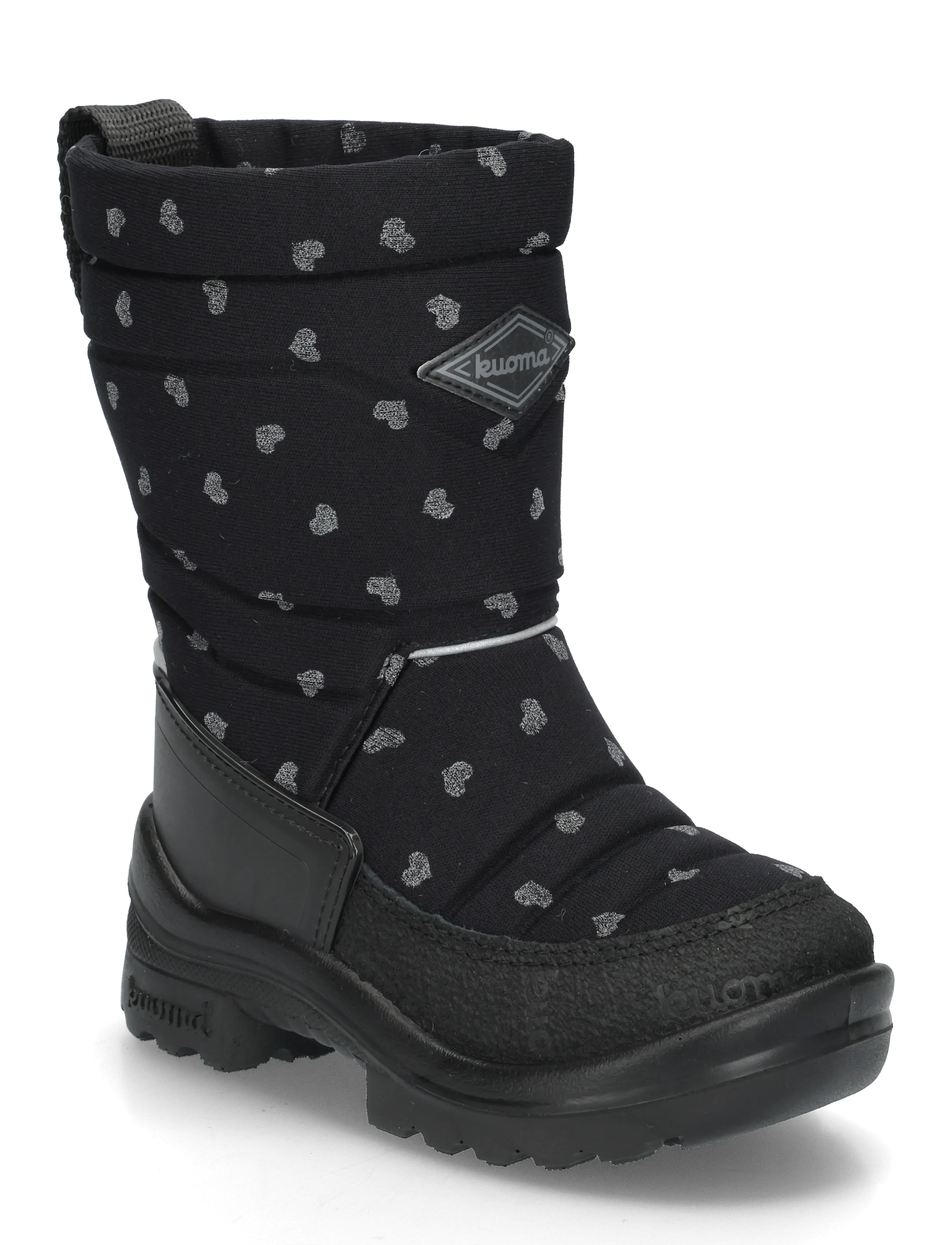 Kuoma Putkivarsi wool - Kuoma - BLACK CUTE REFLECTIVE / black