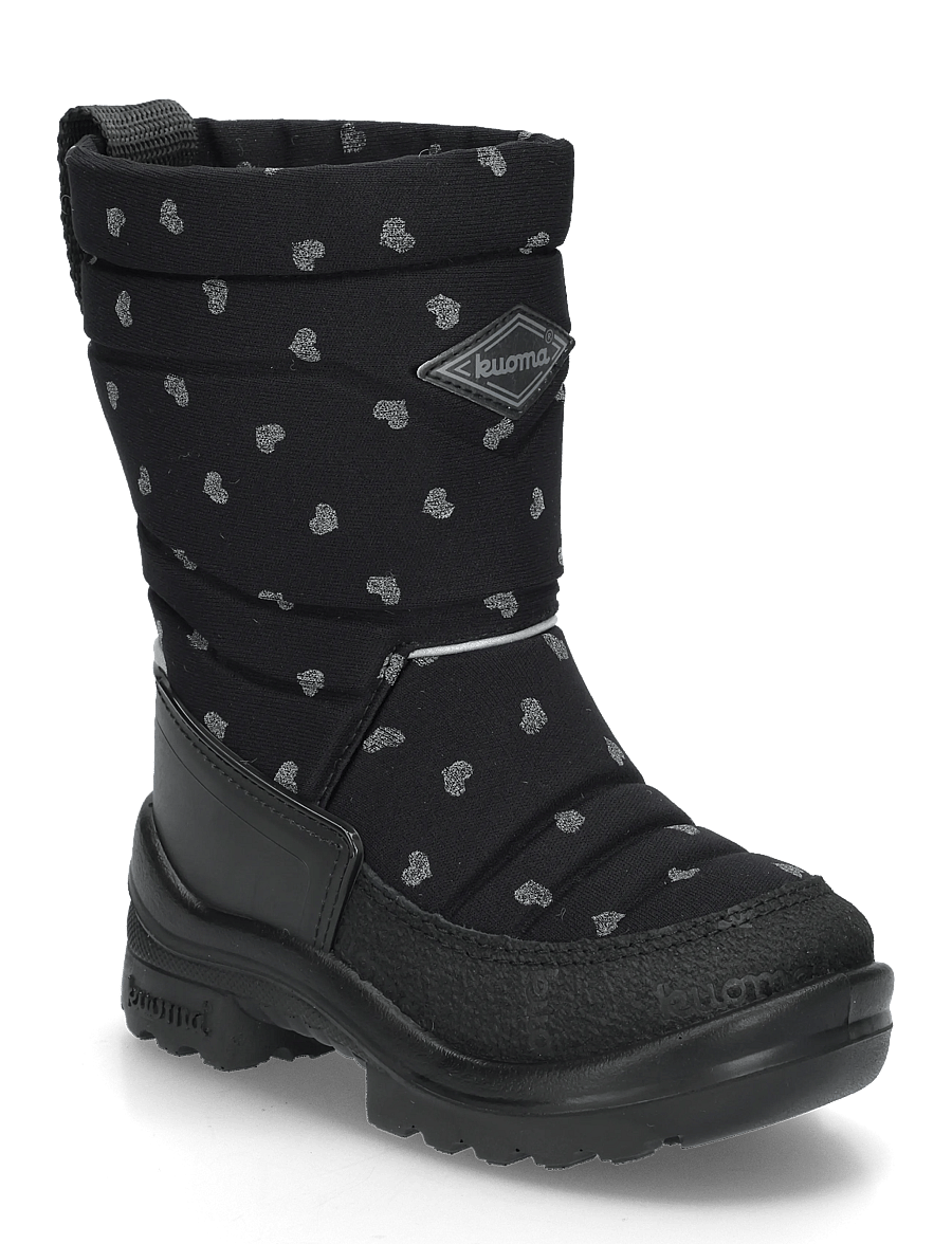 Kuoma - Putkivarsi wool - sügisene kokkuhoid - black cute reflective - 0