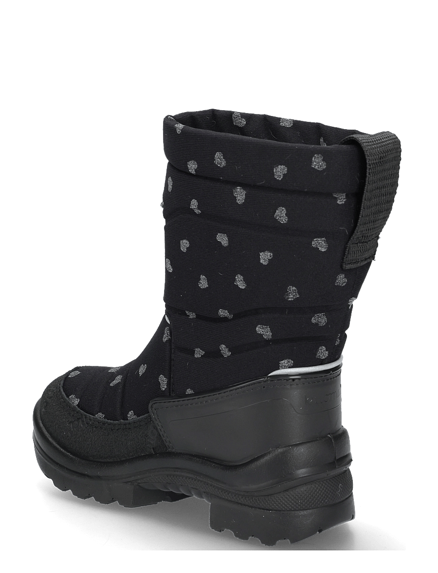 Kuoma - Putkivarsi wool - vinterstøvler - black cute reflective - 1