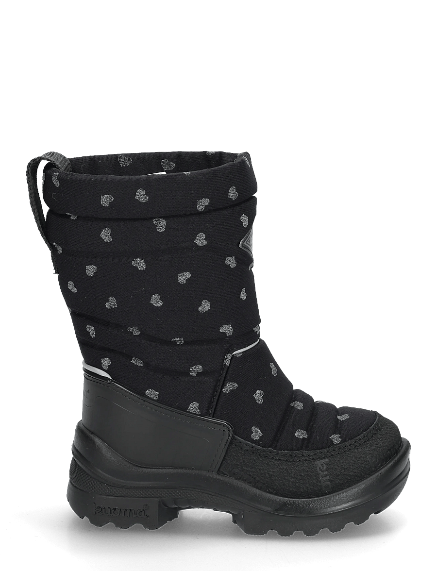 Kuoma - Putkivarsi wool - sügisene kokkuhoid - black cute reflective - 2