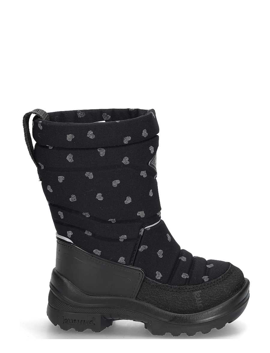 Kuoma - Putkivarsi wool - vinterstøvler - black cute reflective - 2
