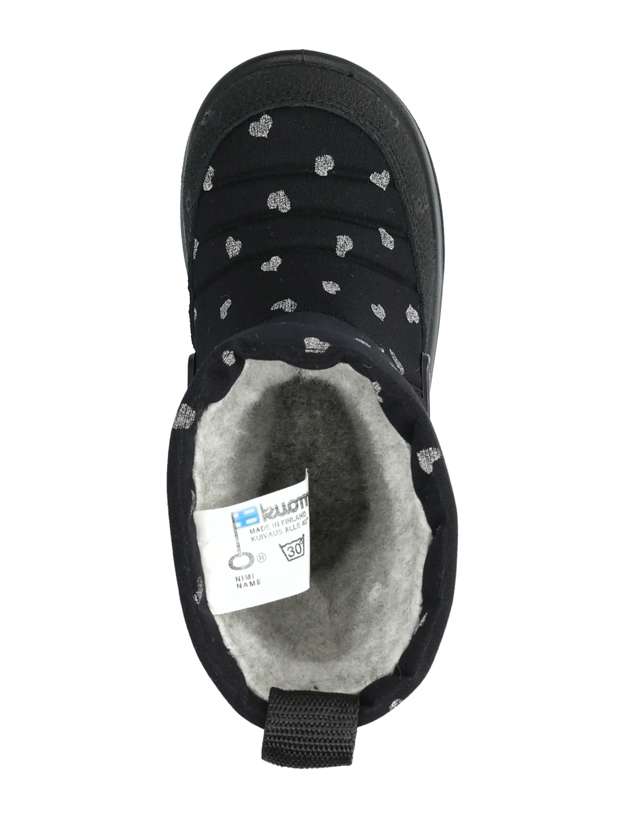 Kuoma - Putkivarsi wool - autumn savings - black cute reflective - 3