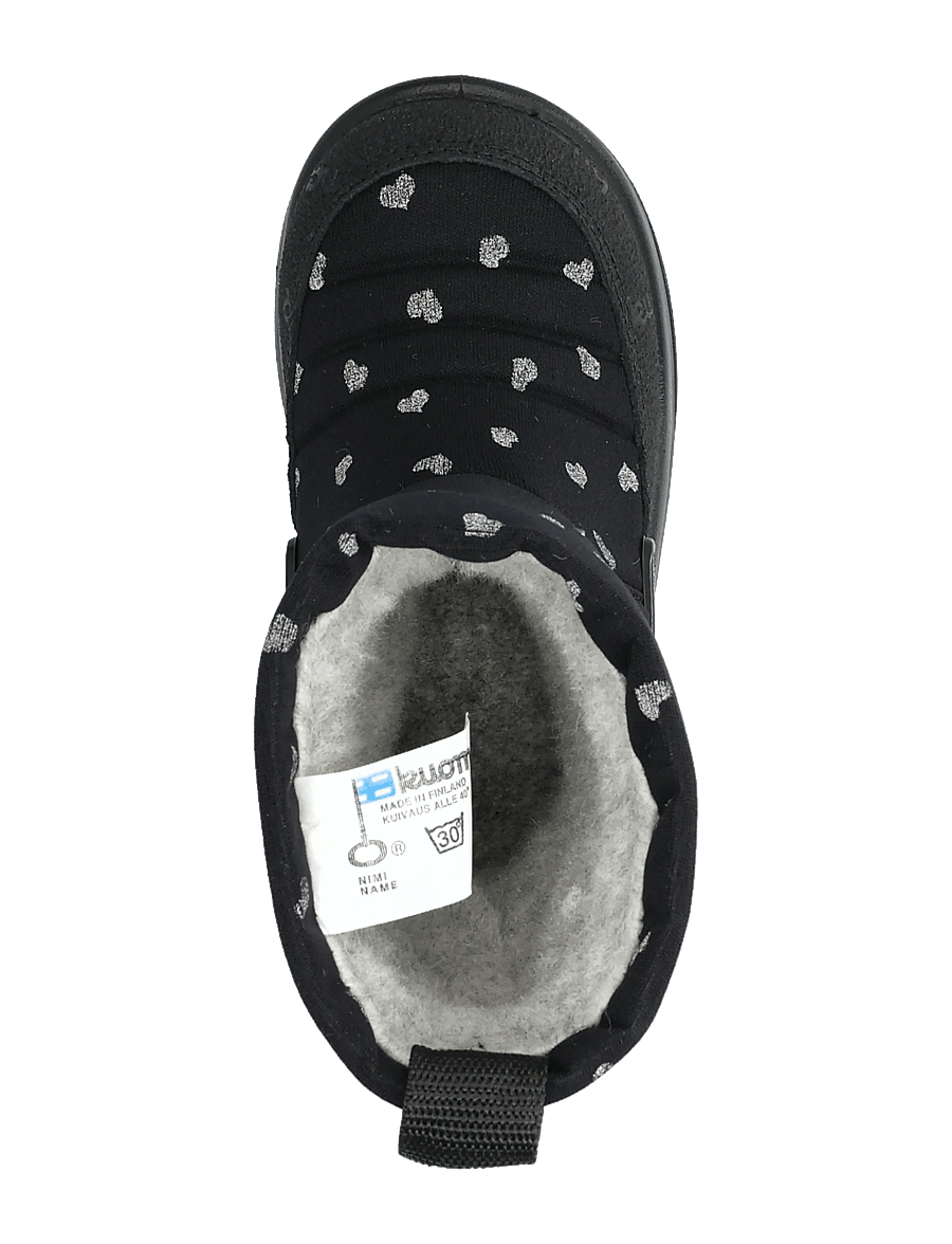 Kuoma - Putkivarsi wool - sügisene kokkuhoid - black cute reflective - 3