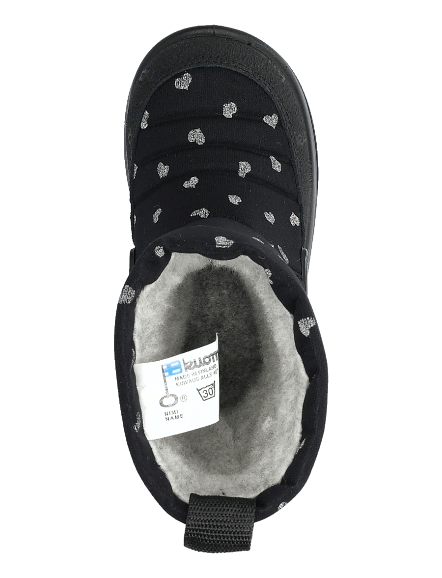 Kuoma - Putkivarsi wool - vinterstøvler - black cute reflective - 3