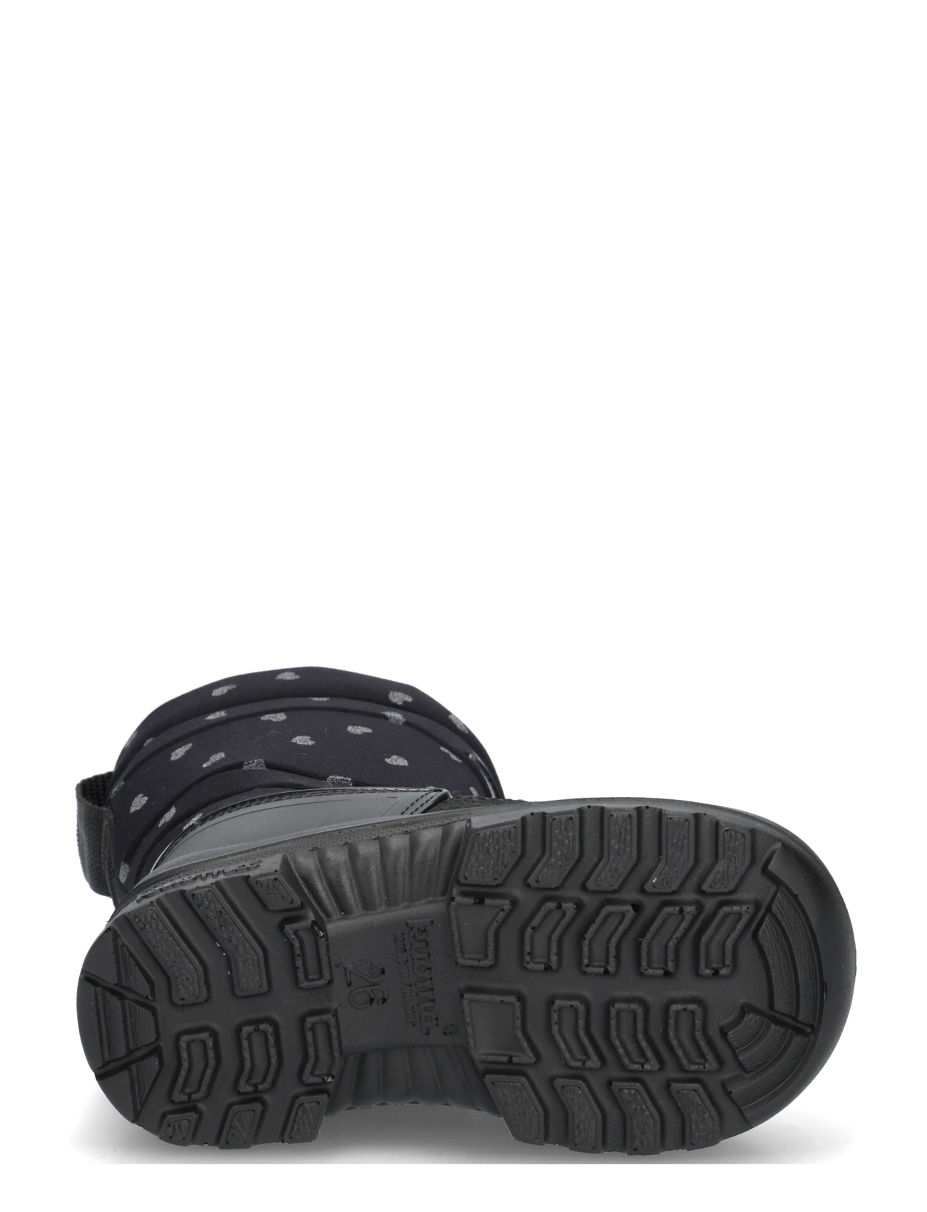 Kuoma - Putkivarsi wool - winter boots - black cute reflective - 4