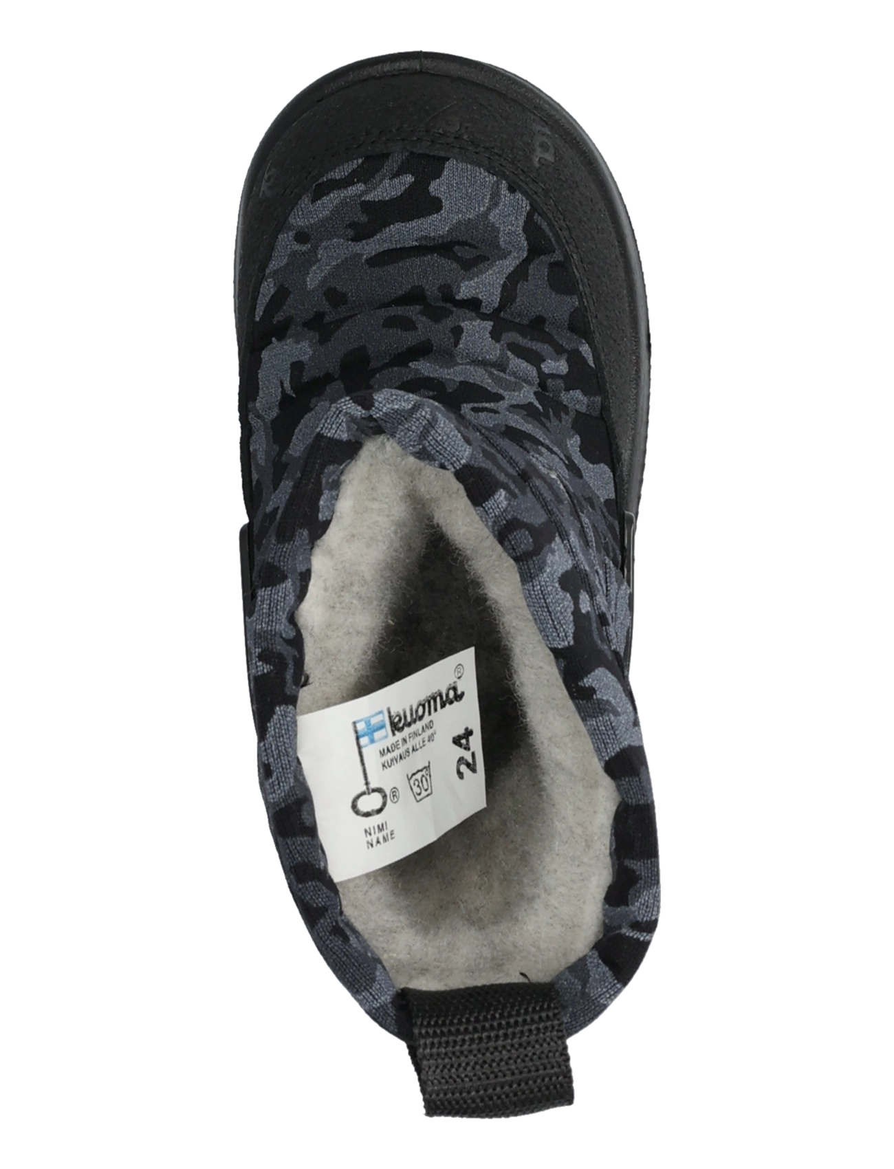 Kuoma - Putkivarsi wool - winter boots - black ghost - 3