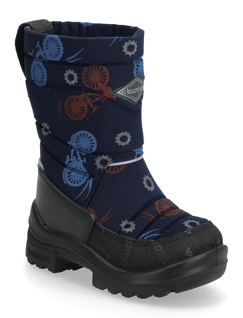 Kuoma - Putkivarsi wool - vinterstövlar - blue cross bike - 0