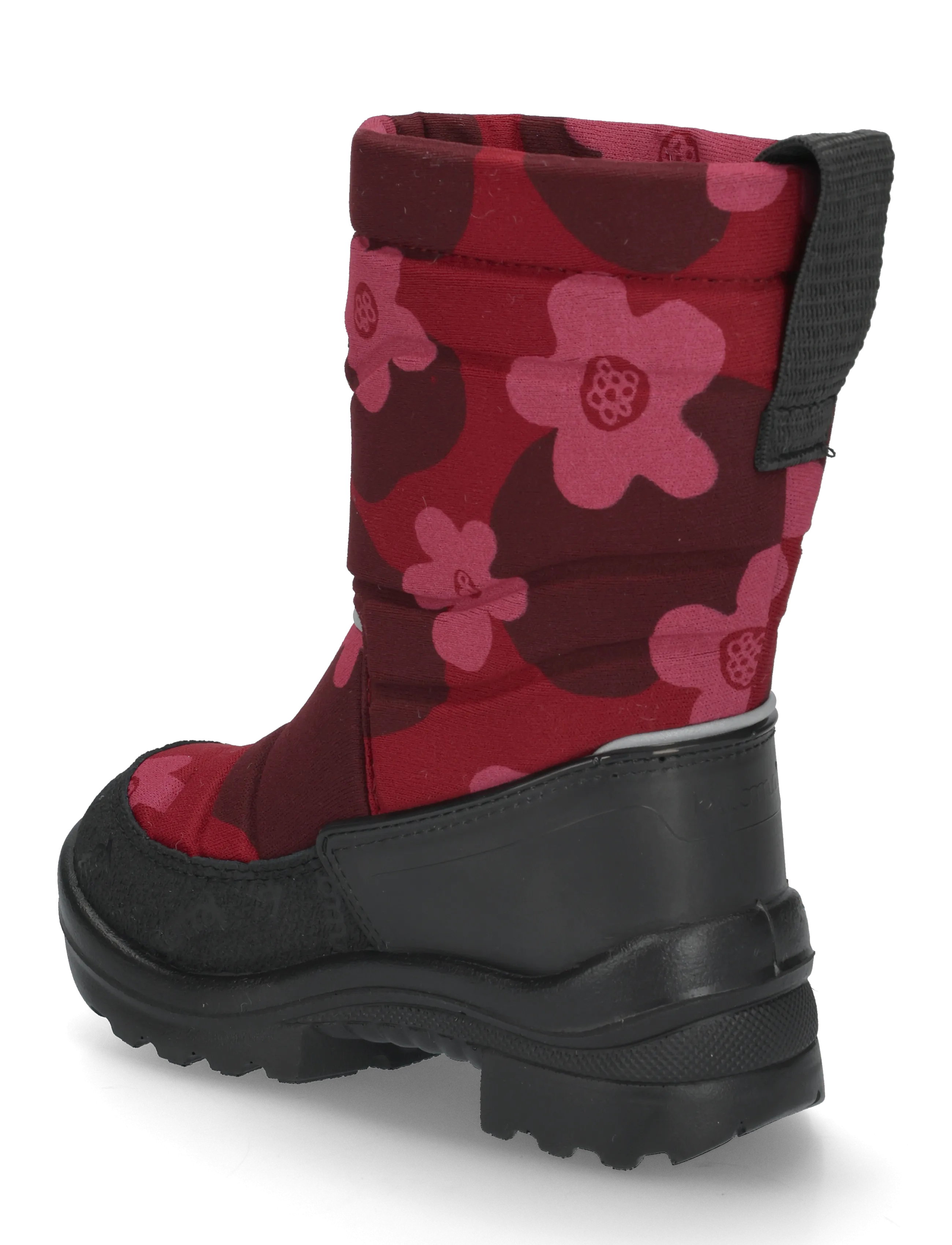 Kuoma - Putkivarsi wool - autumn savings - bordeaux flower - 1