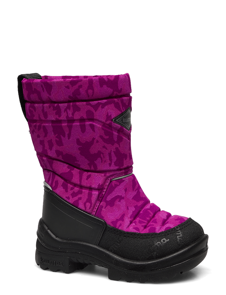 Kuoma - Putkivarsi wool - winterstiefel - boysenberry ghost - 1