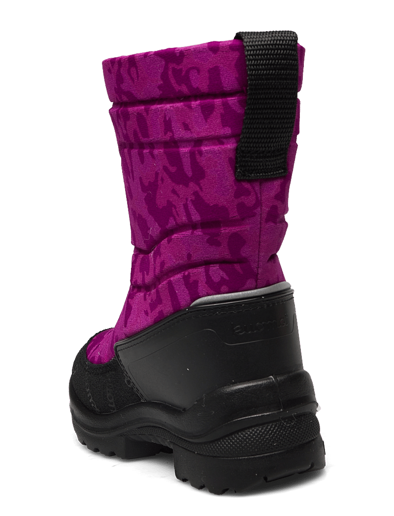 Kuoma - Putkivarsi wool - winter boots - boysenberry ghost - 2