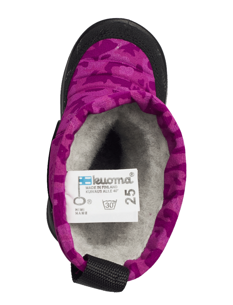 Kuoma - Putkivarsi wool - winter boots - boysenberry ghost - 3
