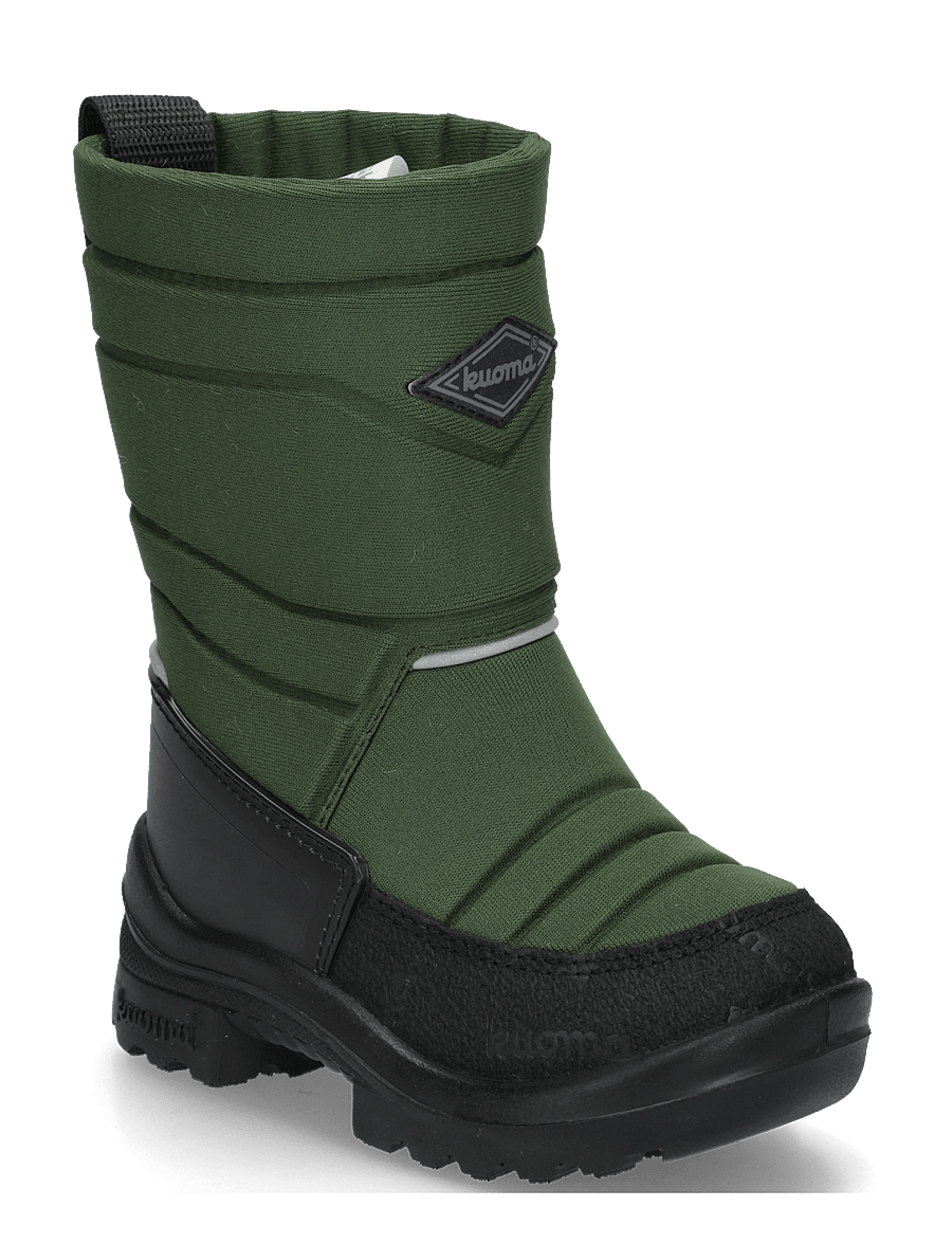 Kuoma - Putkivarsi wool - vinterstøvler - forest green - 0
