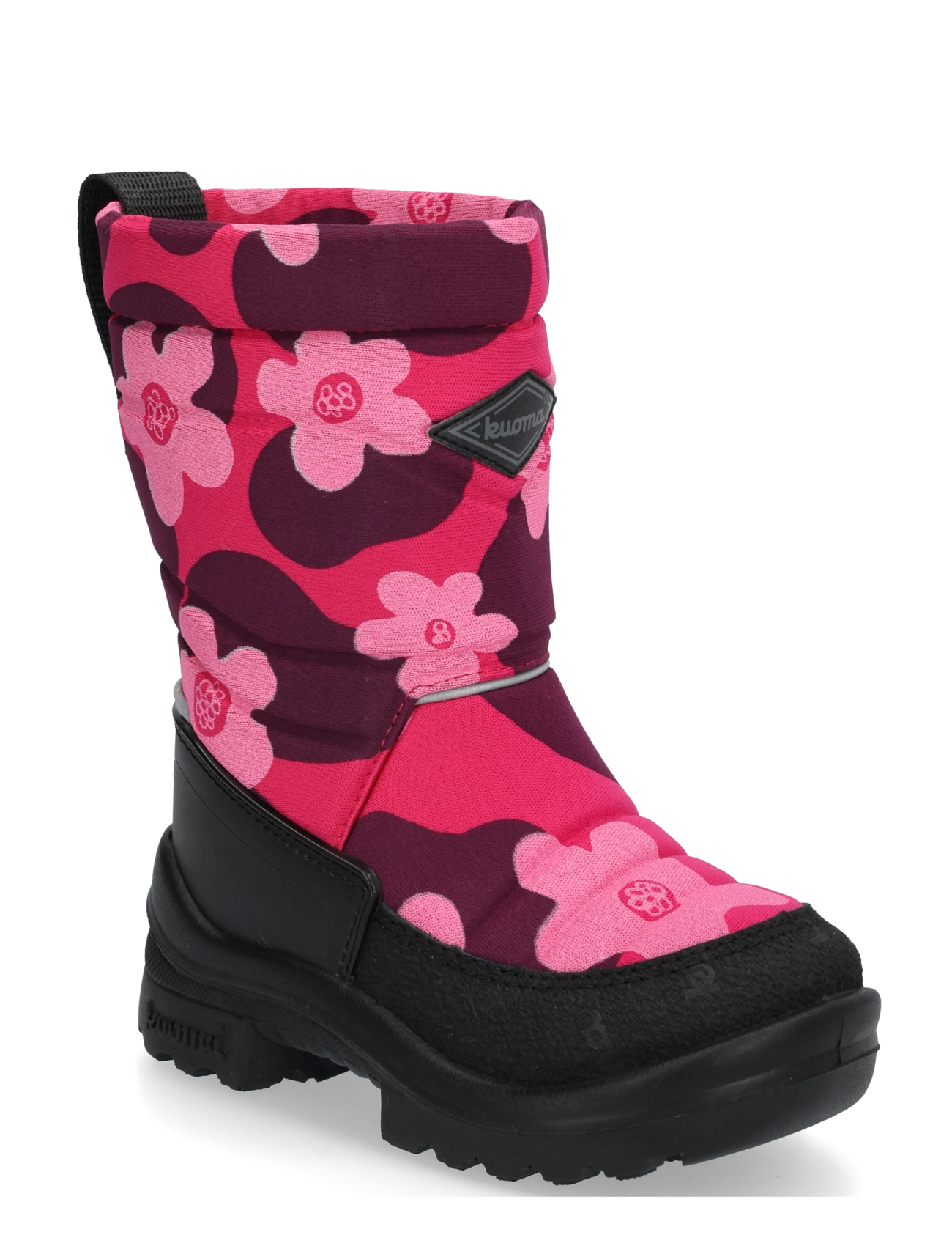 Kuoma Putkivarsi wool - Kuoma - PINK FLOWER / pink/rose