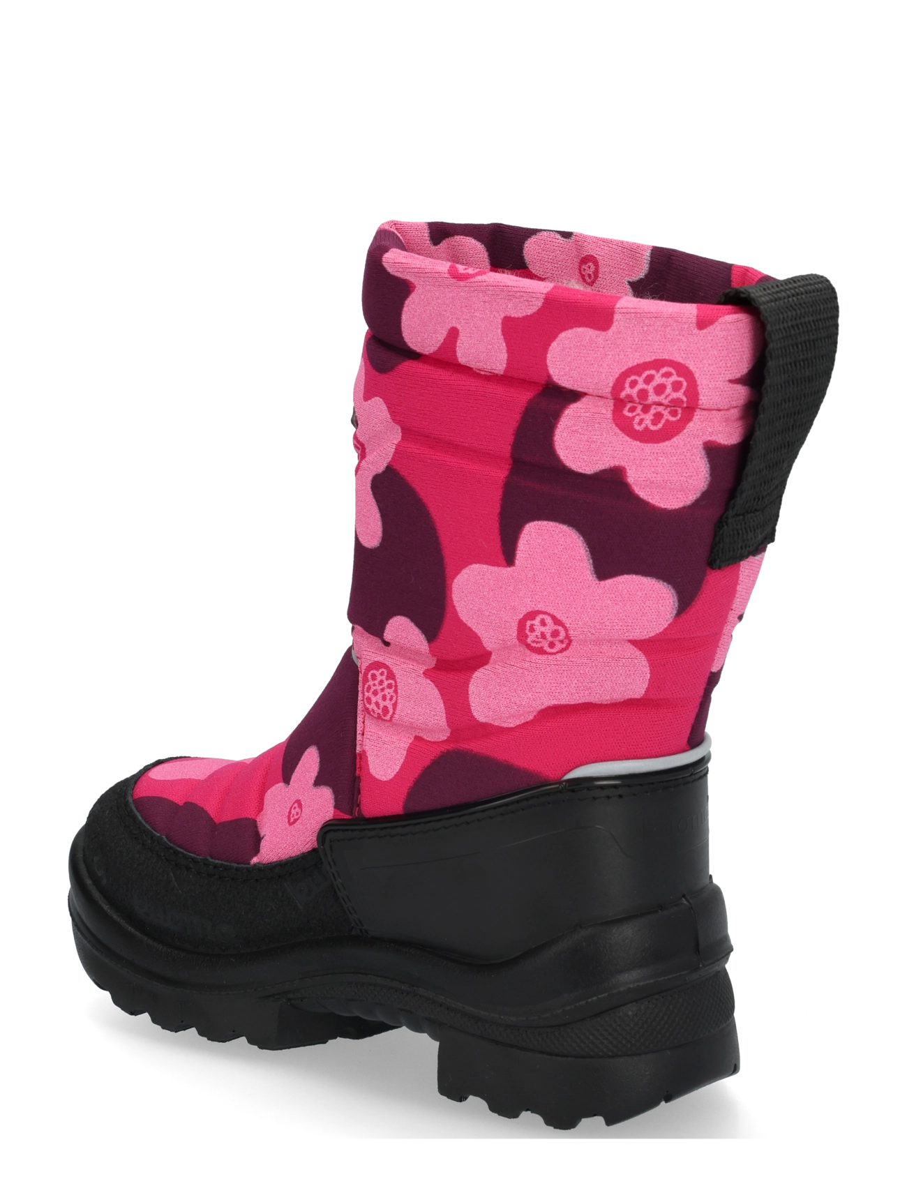Kuoma - Putkivarsi wool - winter boots - pink flower - 1
