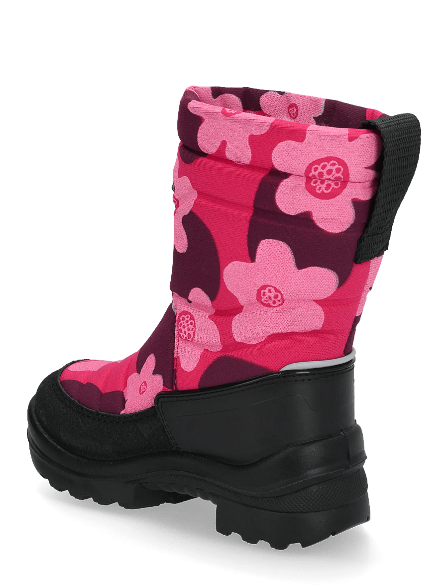 Kuoma - Putkivarsi wool - sügisene kokkuhoid - pink flower - 1