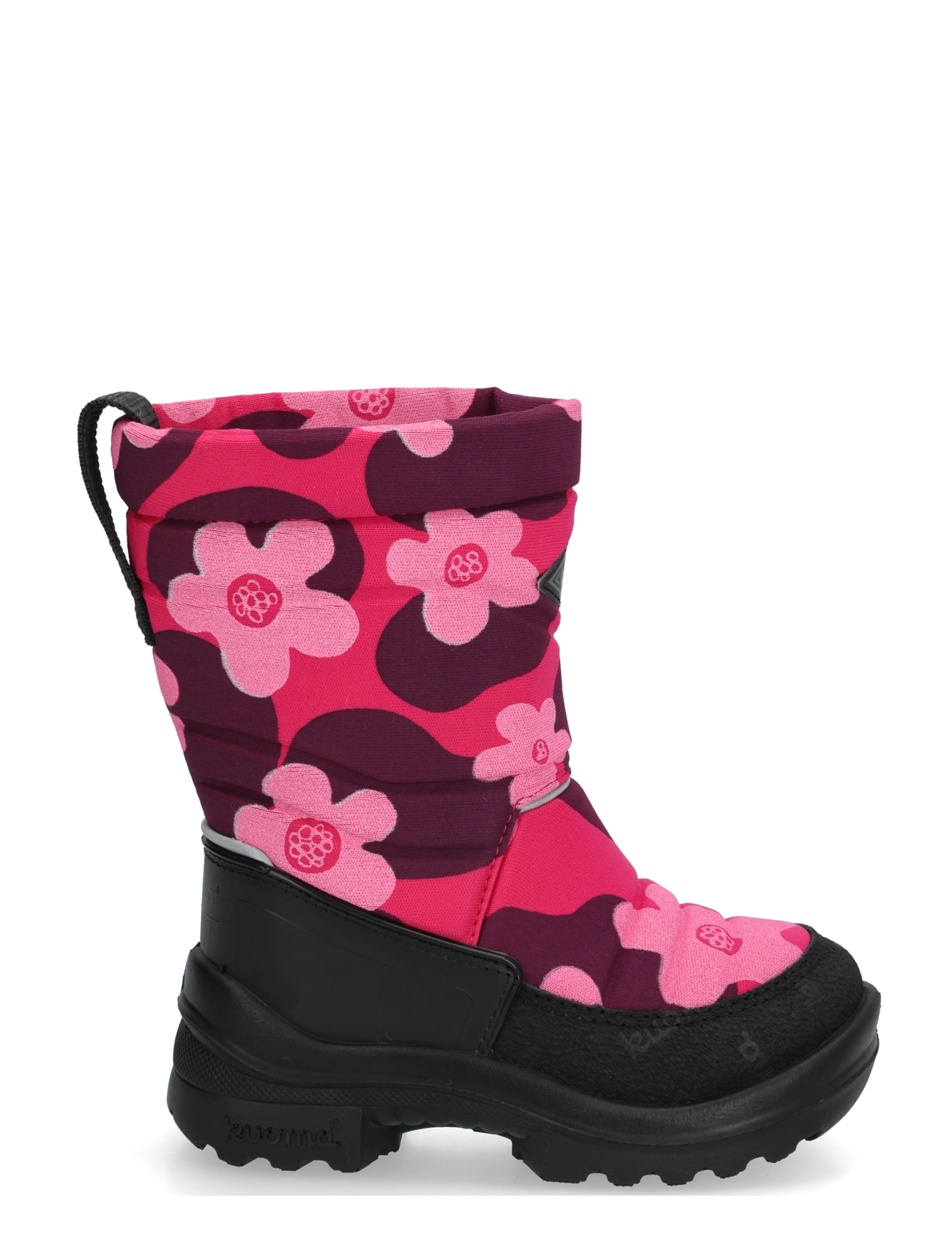 Kuoma - Putkivarsi wool - winter boots - pink flower - 2