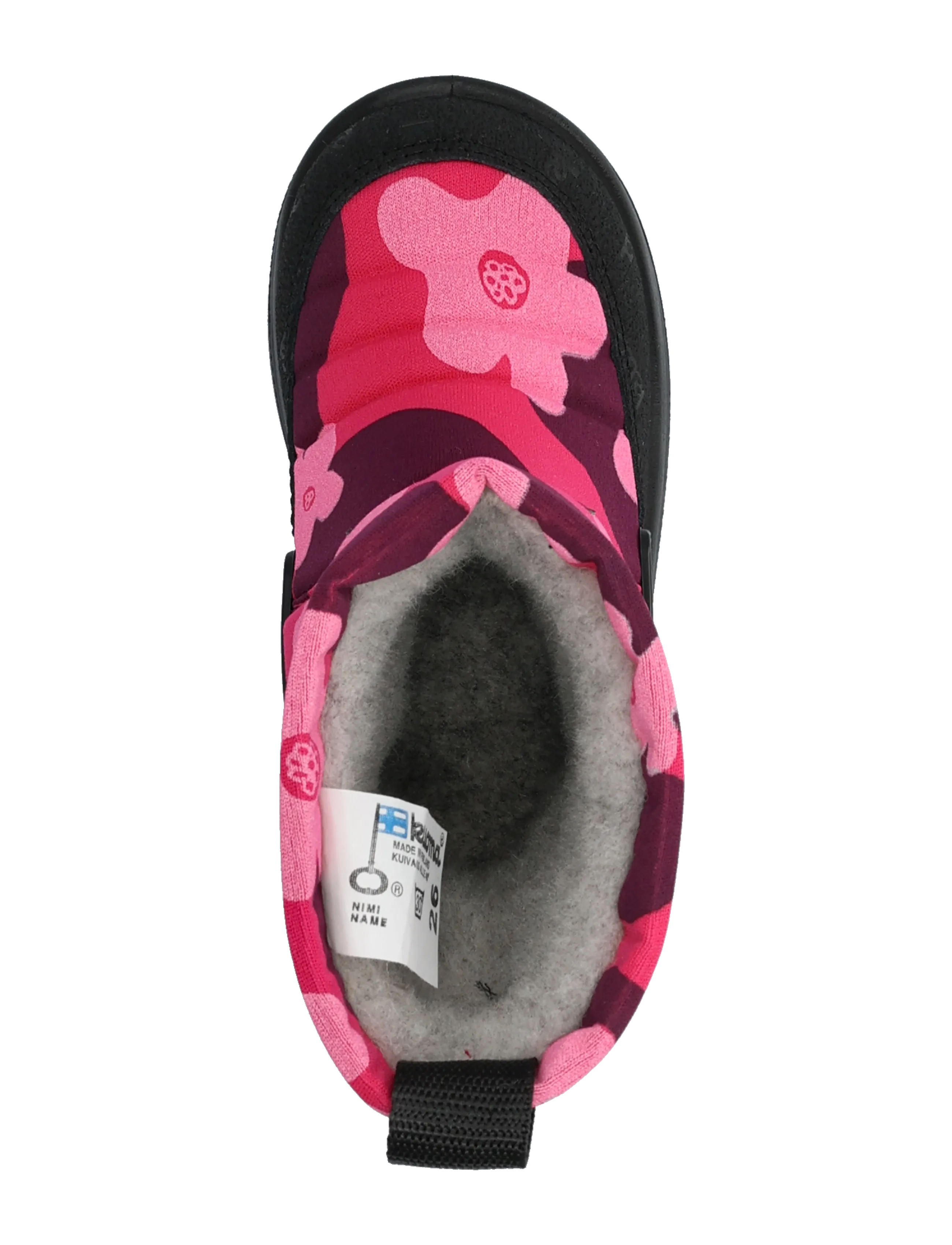 Kuoma - Putkivarsi wool - autumn savings - pink flower - 3