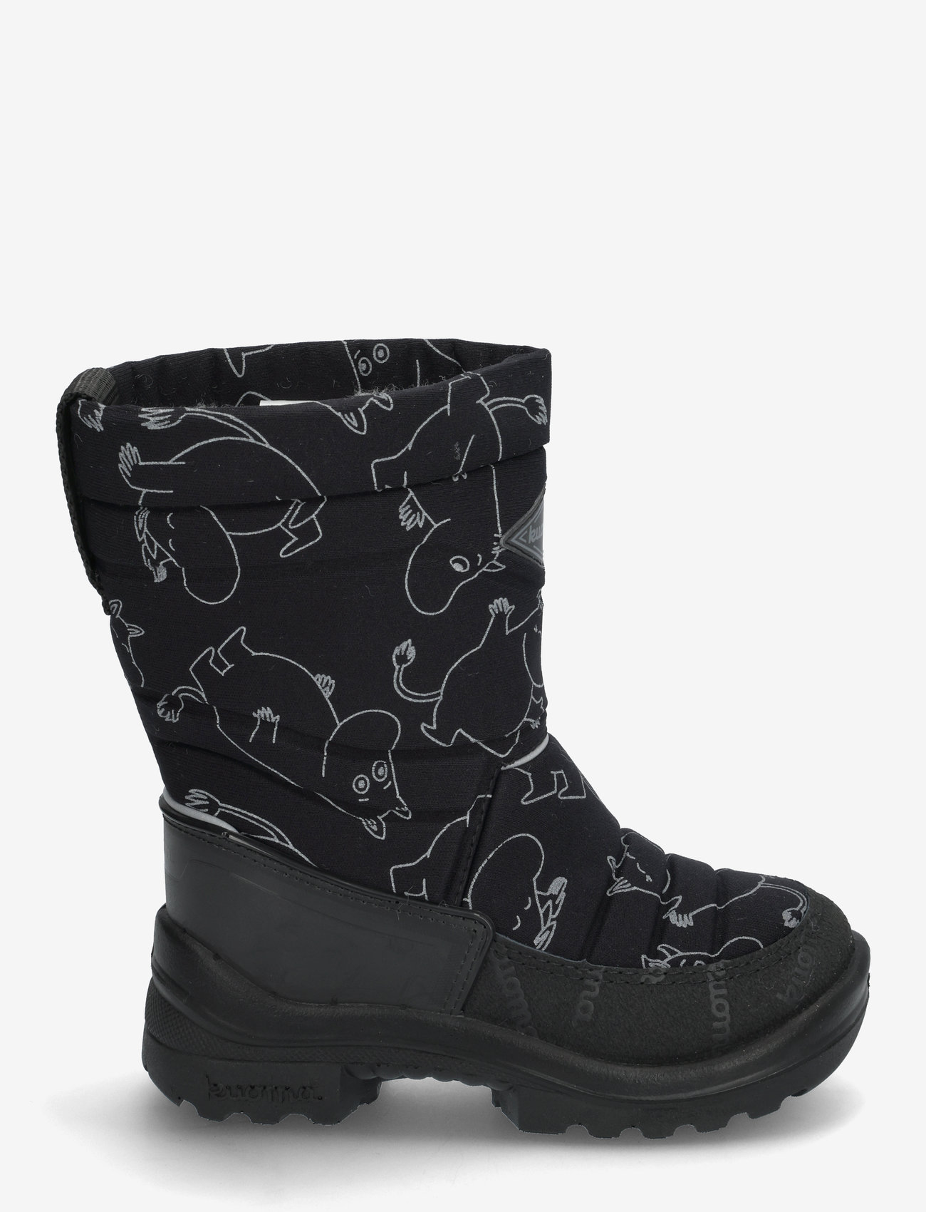 Kuoma - Putkivarsi wool - winterlaarzen - black moomintroll - 1
