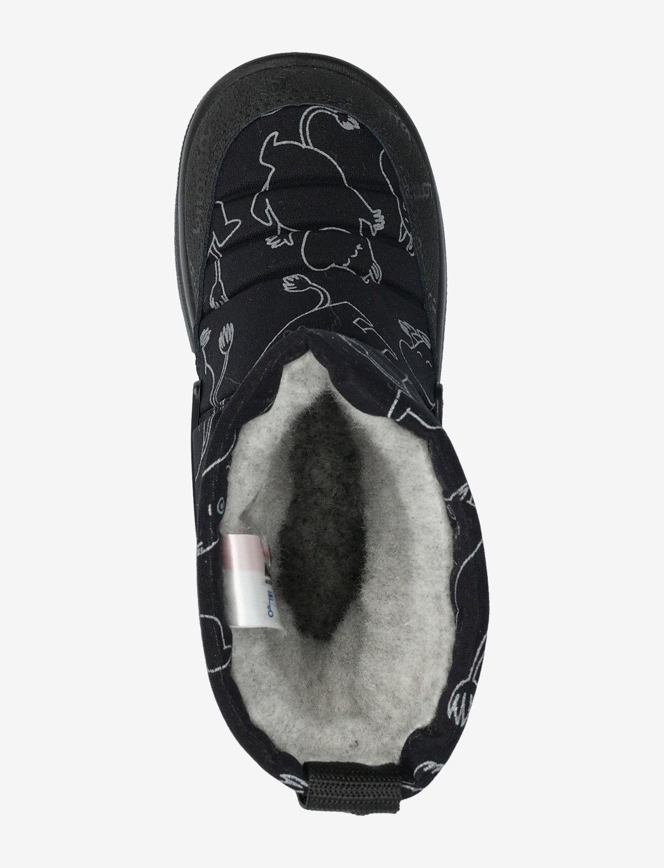 Kuoma - Putkivarsi wool - winterlaarzen - black moomintroll - 3