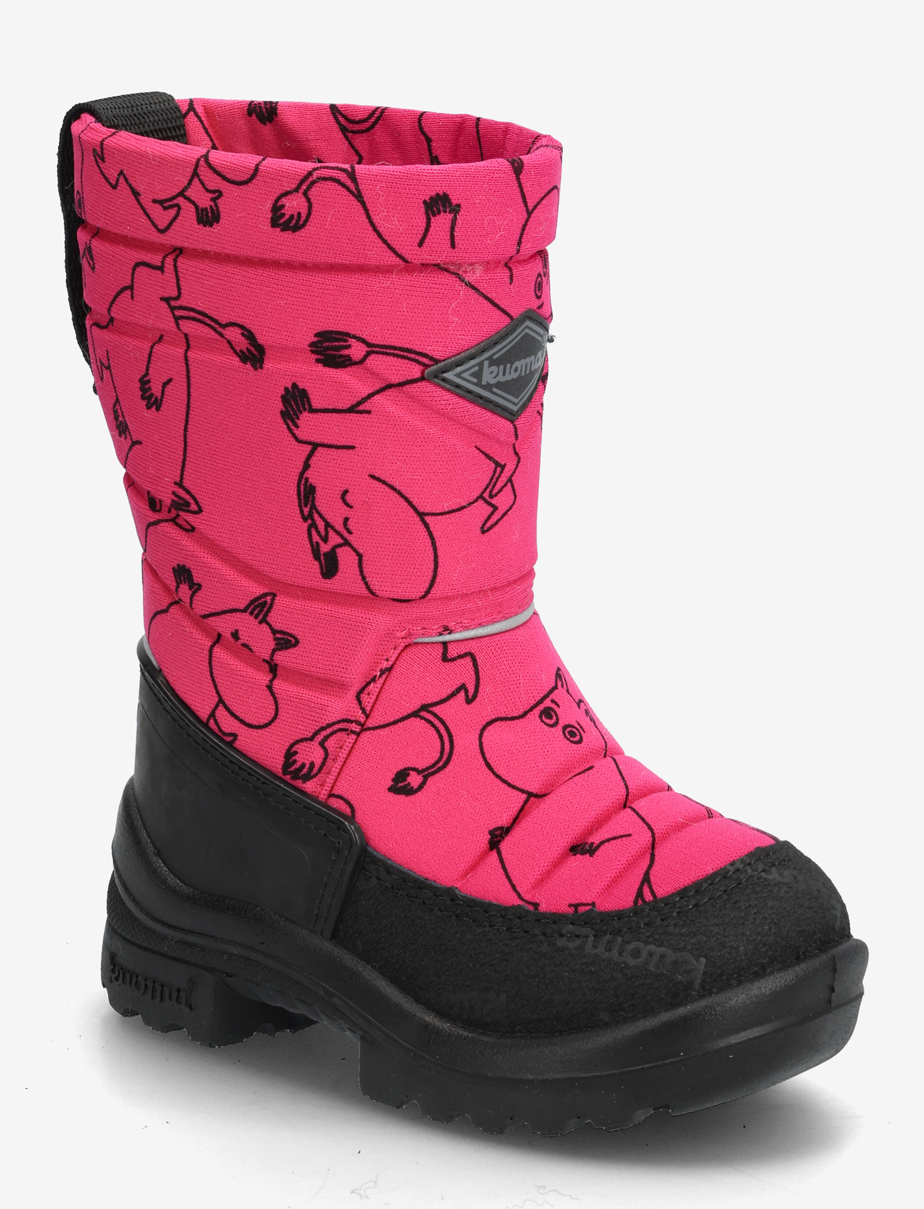 Kuoma - Putkivarsi wool - winterstiefel - pinkmoomintroll - 0