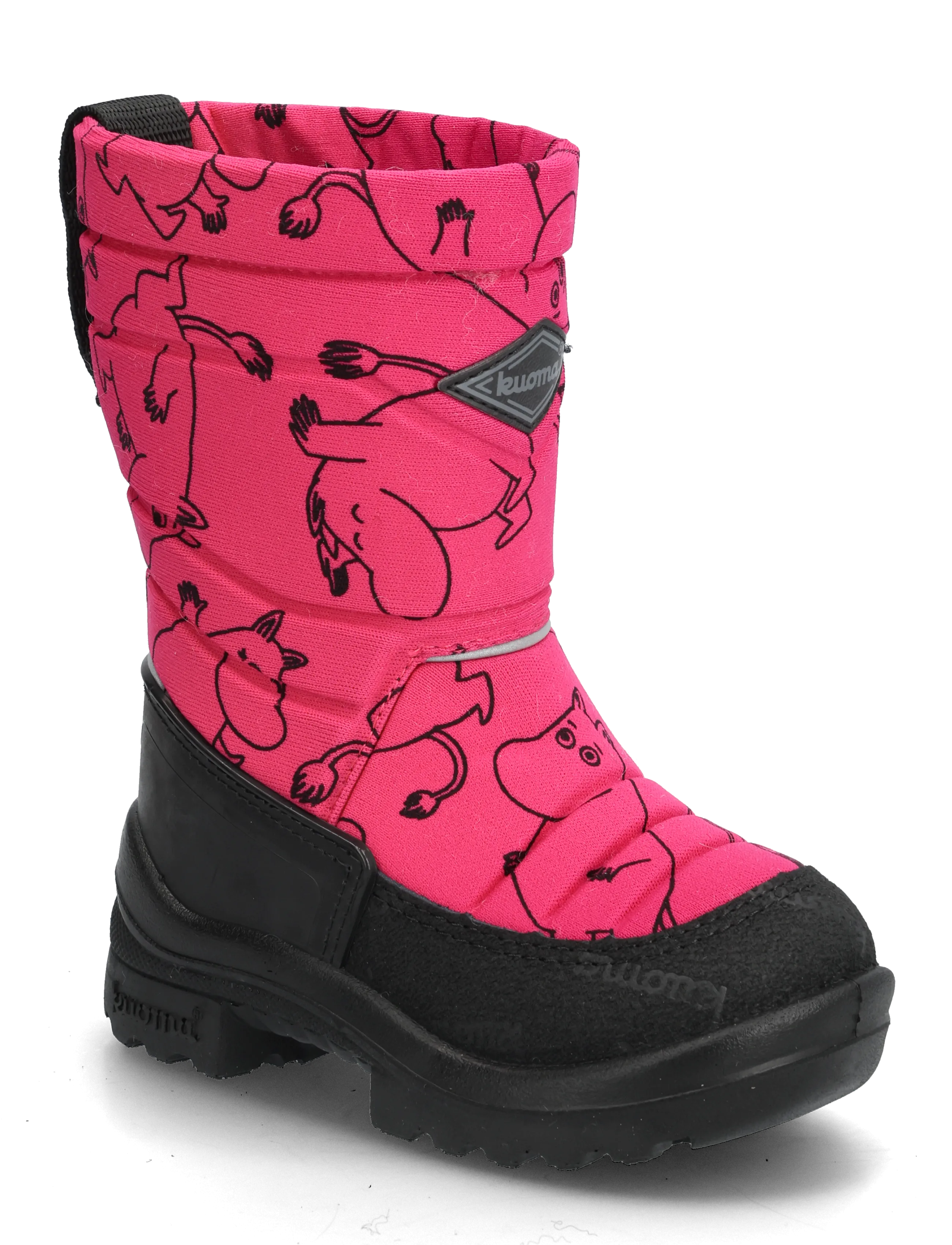 Kuoma Putkivarsi wool x Moomin - Jalanõud - PINKMOOMINTROLL / pink/rose