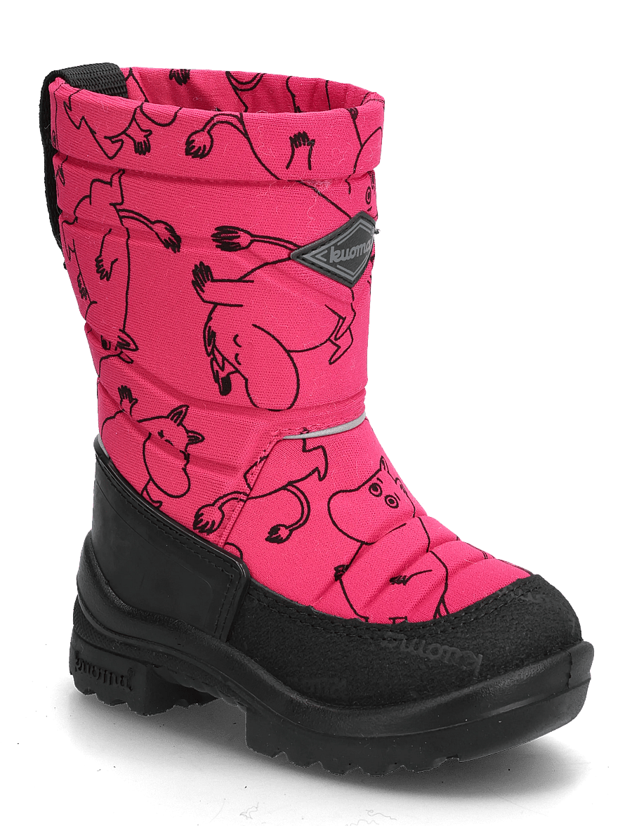 Kuoma - Putkivarsi wool - ziemas zābaki - pinkmoomintroll - 0