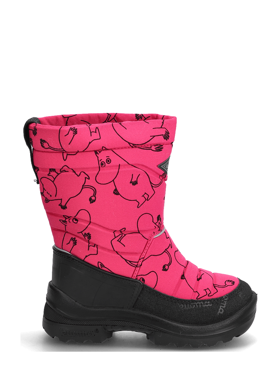 Kuoma - Putkivarsi wool - ziemas zābaki - pinkmoomintroll - 1